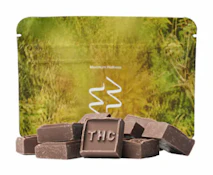 THC - 20mg - Dark Chocolate - Sativa - 200mg Total - Edibles