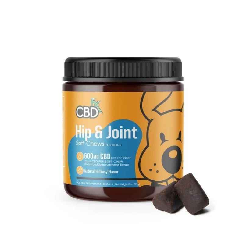 CBDfx - CBD FX | Hip & Joint | Soft Chews for Dogs | 20mg CBD Main Image