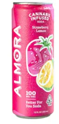 Strawberry Lemonade Prebiotic Soda 100mg THC