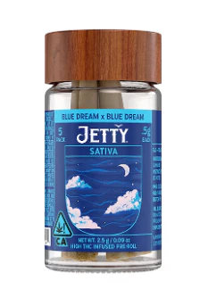 Jetty Extracts - 5pk - (High THC Infused) - Blue Dream x DOC 15 - 2.5g (S) - Jetty Main Image