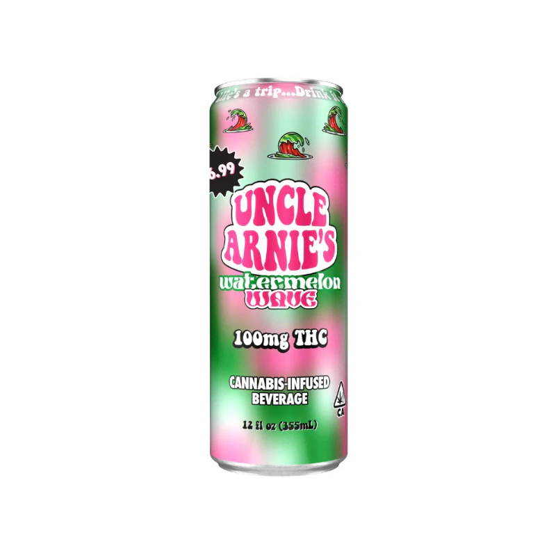 Uncle Arnies - Uncle Arnie's - 100mg Can - Watermelon Wave Main Image