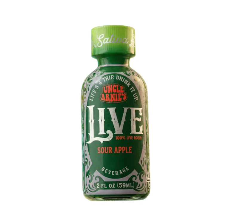 Uncle Arnies - Uncle Arnie's - 100mg Live Rosin Bottle - Sour Apple Main Image