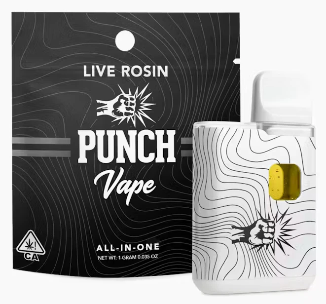 Punch Edibles & Extracts - Punch - Rosin AIO Vape - Moroccan Peaches (1g) Main Image