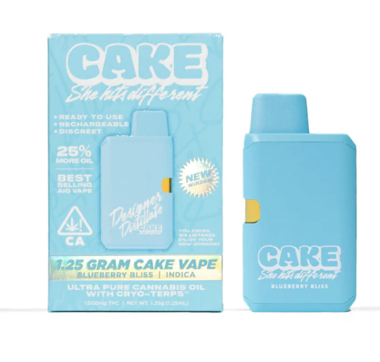 CAKE she hits different - Cake- Blueberry Bliss- Indica 1.25g Main Image