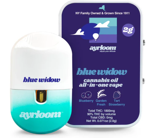 ayrloom - BLUE WIDOW VAPE PEN - AYRLOOM - 2g Main Image