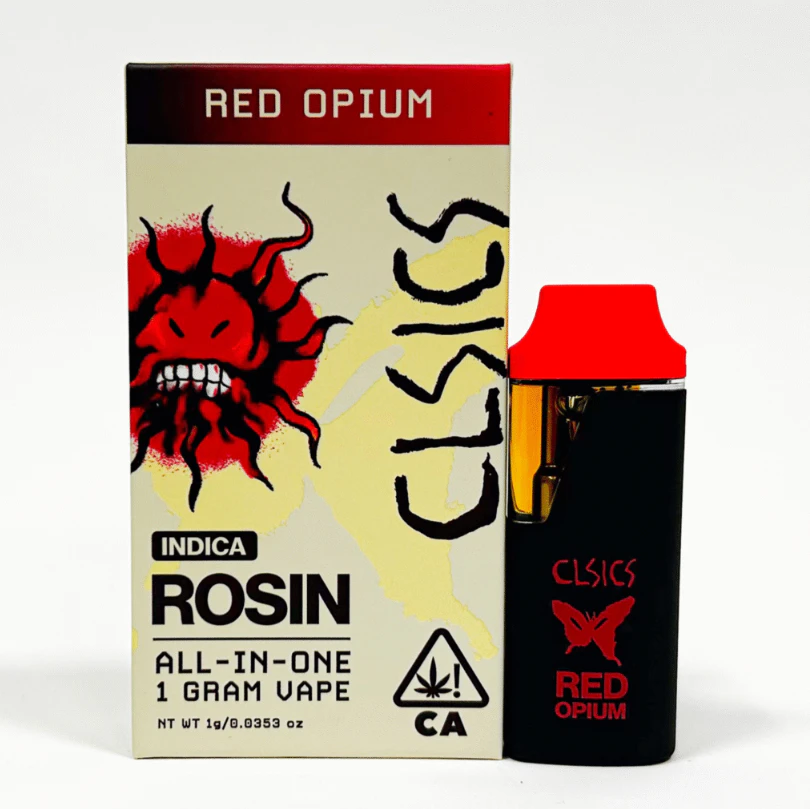 CLSICS - CLSICS - 1g Live Rosin AIO - Red Opium Main Image