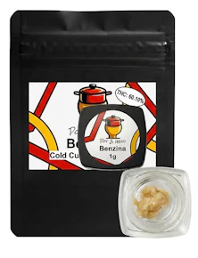 Pot & Head | concentrate | Benzina | 1G | Cold Cure Rosin |