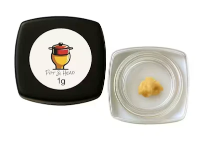 Pot & Head | concentrate | OGK4 | 1G | Cold Cure Rosin |
