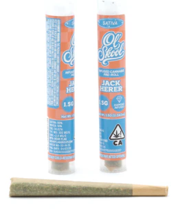 Ol' Skool - Ol' Skool - Jack Herer - Infused Preroll - 1.5g Main Image
