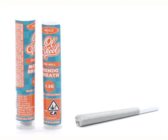 Ol' Skool - Ol' Skool - Mendo Breath  - Preroll - 1.2g Main Image