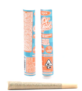 Ol' Skool - Ol' Skool - Grandaddy Purple - Infused Preroll - 1.5g Main Image