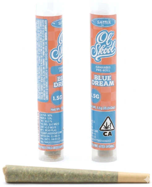 Ol' Skool - Ol' Skool - Blue Dream  - Preroll - 1.2g Main Image