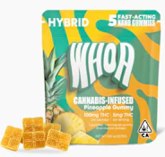Whoa - Pineapple - Gummy - 5pk - 100mg