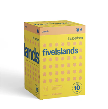 Five Islands - 4-pk | 10mg Peach Tea Main Image