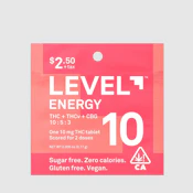 LEVEL 10mg Single THCv Energy Tablet