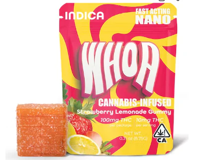 Whoa - Whoa - Edibles - Single - Strawberry Lemonade - 10MG  Main Image