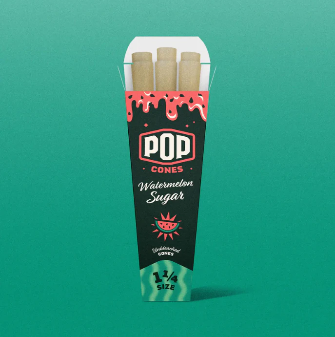 POP CONES - POP Cones | Watermelon Sugar | 1 1/4 | 6 PK Main Image