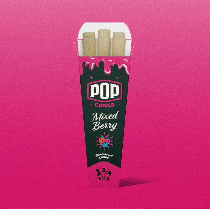 POP CONES - POP Cones | Mixed Berry | 1 1/4 | 6 PK Main Image