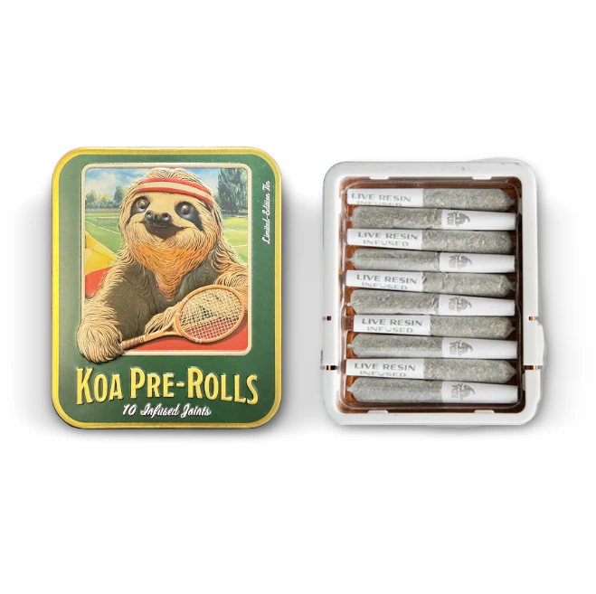 dompen™ & Koa - KOA - 10pk Infused Prerolls - Sour Diesel x Durban Poison Main Image