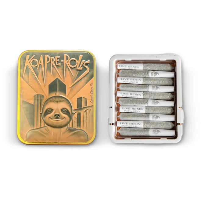 dompen™ & Koa - KOA - 10pk Infused Prerolls - Blue Dream x Wedding Cake Main Image