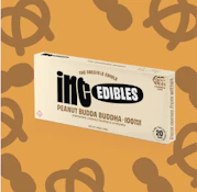 inc.edibles Peanut Budda Buddha THC Chocolate Bar 01439