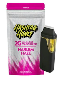 Hashtag Honey | Vape | Harlem Haze | 2G AIO |