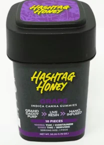 Hashtag Honey | Edible | Grape | Gummies |