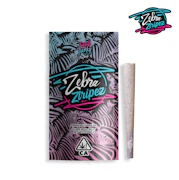 Seed Junky Genetics - 1g Preroll - Zebra Ztripez