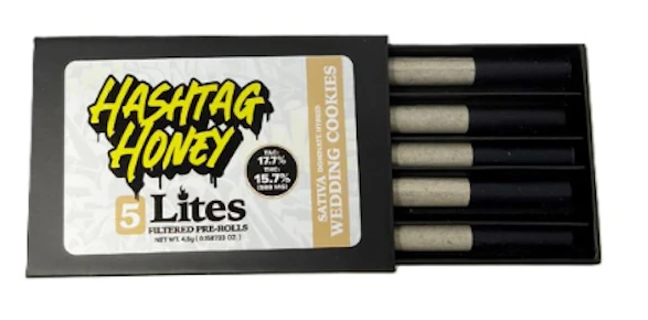 Hashtag Honey | Pre Roll | Wedding cookies | 5pk x .9G |