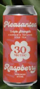 Pleasantea- Infused Beverage- Raspberry Iced Tea-16oz-30mg