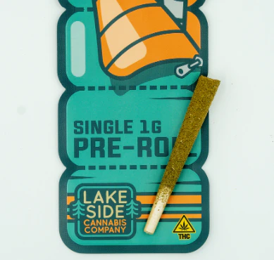 Lakeside Cannabis Co - Lakeside Cannabis Co | 1g Infused Pre-roll | Bubblegum Main Image