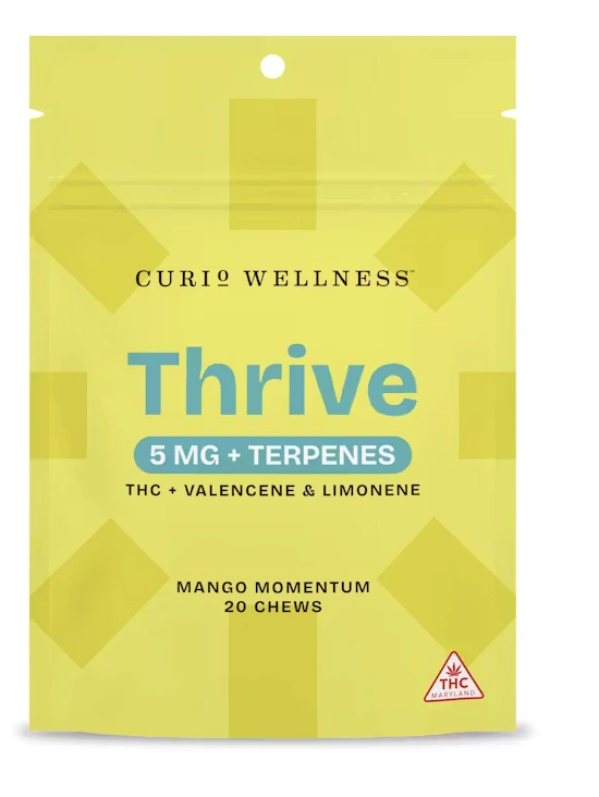 CURIO - CURIO THRIVE-MANGO MOMENTUM-100MG 20ct Main Image