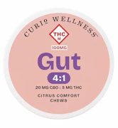 Curio Gut - Chews - 20ct - Citrus Comfort - 100mg