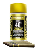 5pk - Infused Mini Blunts - Pineapple Express - 2.5g (H) - Stiiizy 40's