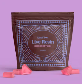 Kind Tree | Black Cherry Punch | Live Resin Gummies | 10pk/100mg