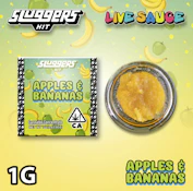 Sluggers - 1g - Sauce - Apples & Bananas