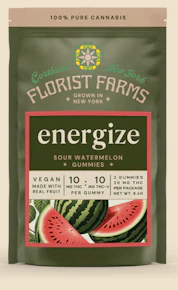 Florist Farms| Edibles | Sour Watermelon | 2 pc | 20MG
