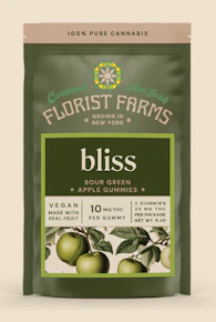 Florist Farms| Edibles | Sour Green Apple | 2 pc | 20MG