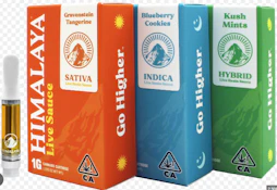 HIMALAYA | BLUE NERDZ SAUCE - 510 THREAD | CARTRIDGE | 1G
