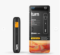 Turn ( Down ) | Papaya | AIO Vape Pen | Live Resin | Indica | 1g