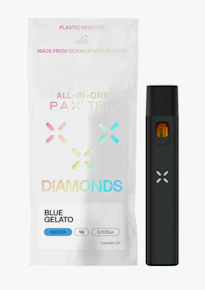PAX | Vape | Blue Gelato | Diamonds | 1G AIO |