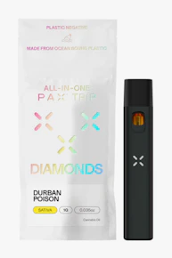 PAX | Vape | durban poison | Diamonds | 1G AIO |
