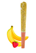 Left Coast - Lil Lefty - Strawberry Banana - Infused Preroll - 0.75g