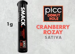 SMACK. - Live Resin Infused - Cranberry Rozay - .5g - Preroll