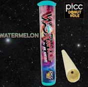 Picc - Watermelon Zkittlez - Live Resin Infused - 1g Preroll