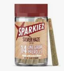 Sparkiez - Sparkiez - Preroll - Silver Haze - 14pk Main Image