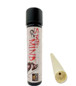 State of Mind | Live Resin Infused Preroll | Snow Plow x Cherry Pie | 1g