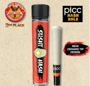 Sushi Hash | Hash Rosin Infushed Preroll | Thirst Trap x Nectarine Jelly Rosin | 1g