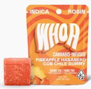 WHOA 100mg Pineapple Habanero Con Chile Gummy Single Bite