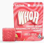 WHOA 100mg Watermelon Lemonade Gummy Single Bite